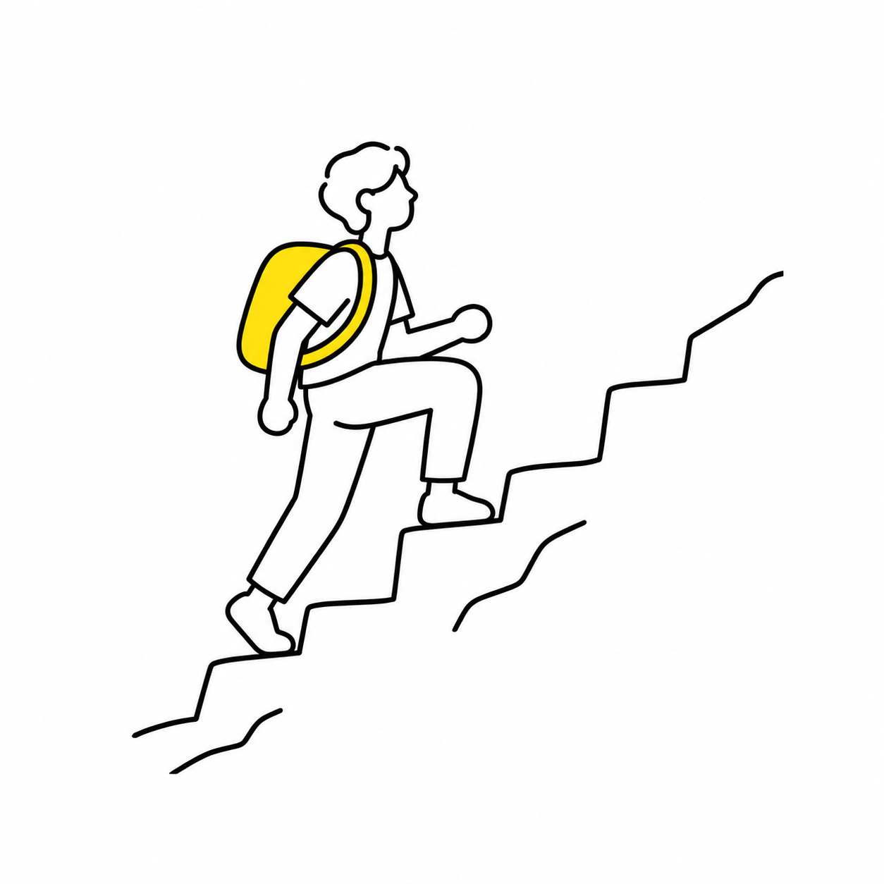 Climbing forward
