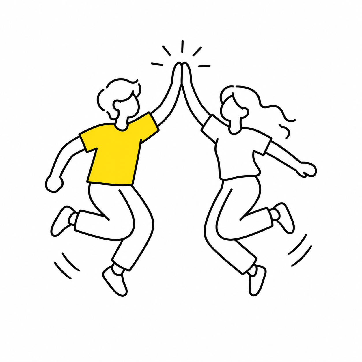 Team high-five